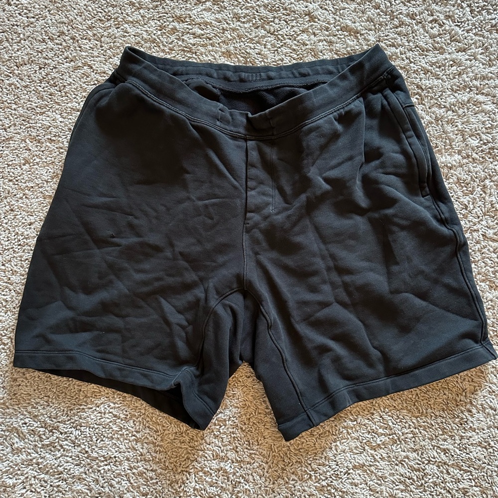 Lululemon Athletica Black City Sweat Shorts